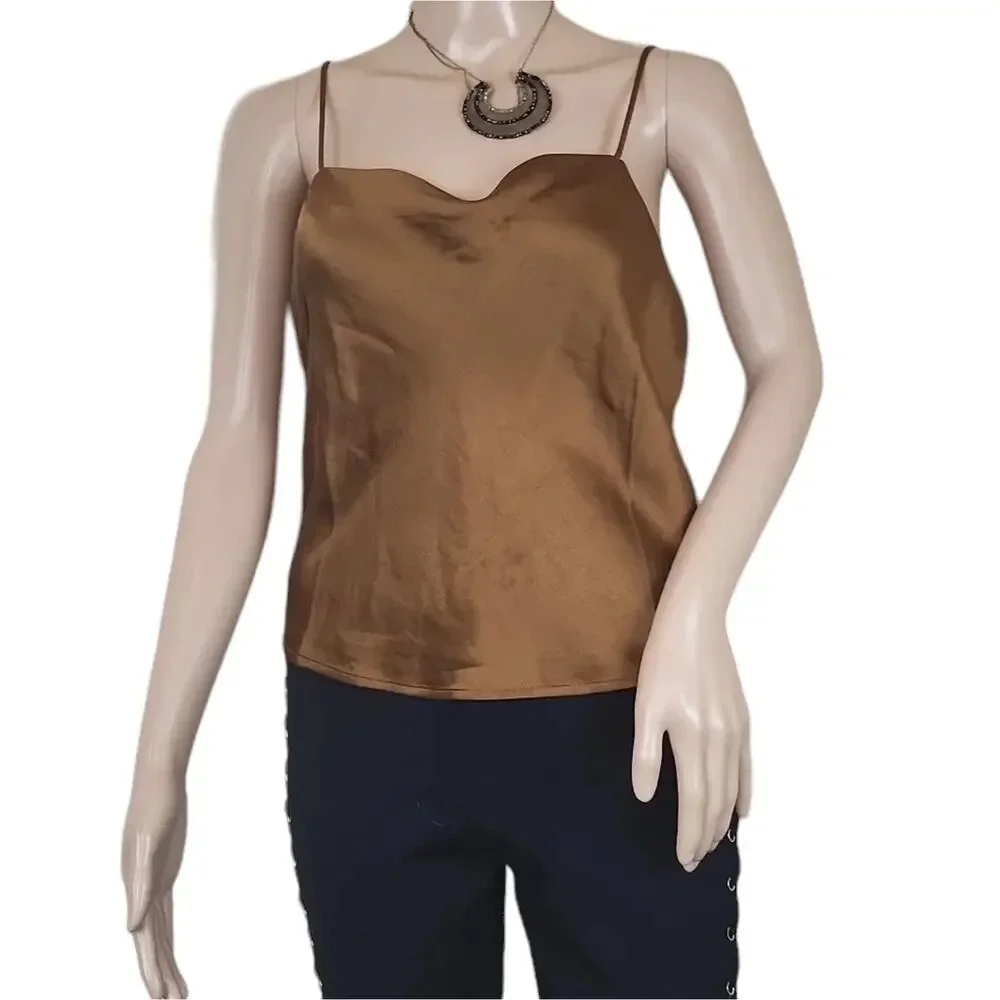 Madewell Satin Square-Neck Cami